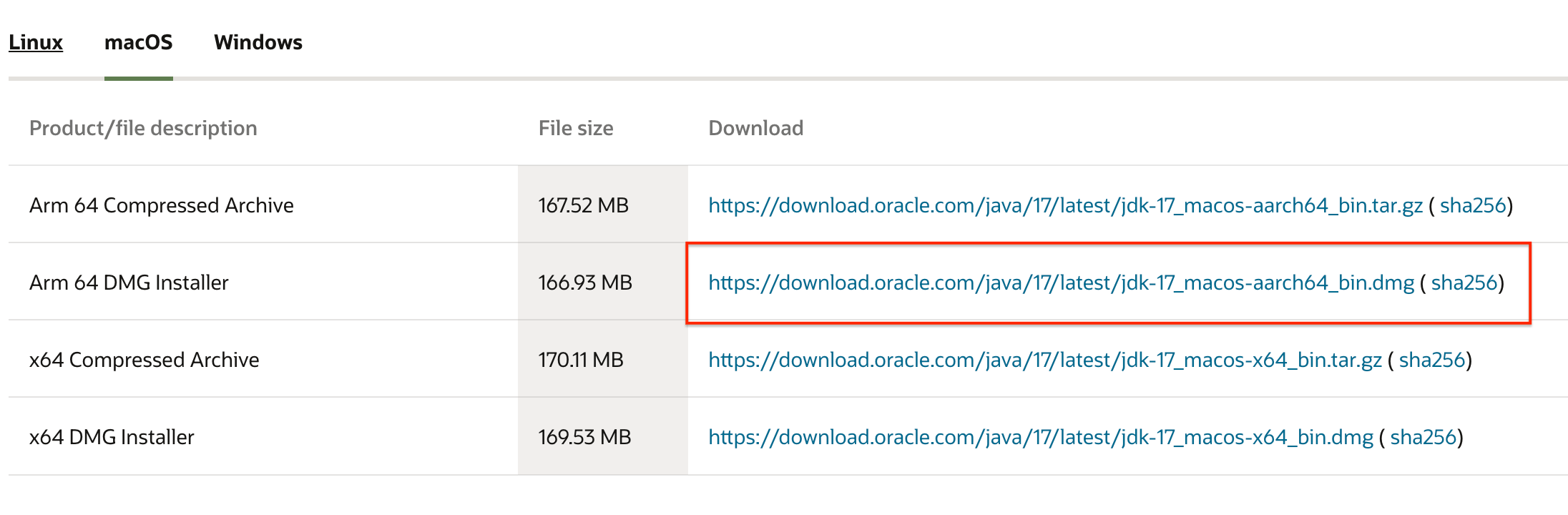 jdk 17 download mac